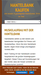 Mobile Screenshot of hantelbankkaufen.de